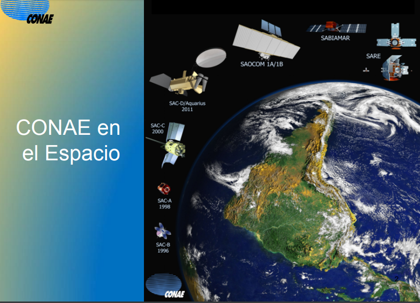 CONAE en el espacio