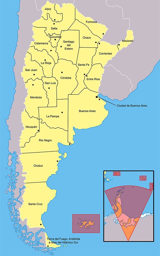 Mapa político